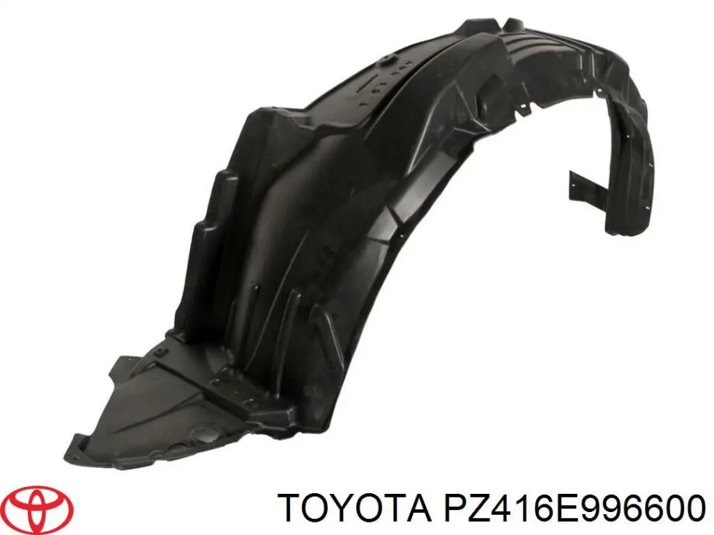 PZ416E996600 Toyota juego de faldillas guardabarro traseros