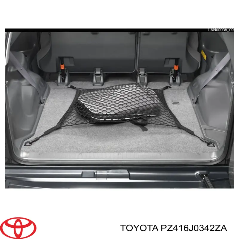 Cesta portaequipajes para Toyota Land Cruiser (J150)
