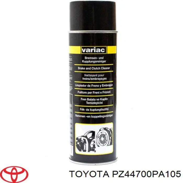 PZ44700PA105 Toyota Limpiador de frenos