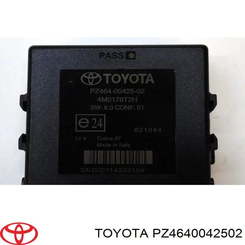 Unidad de control, auxiliar de aparcamiento para Toyota Camry (AHV40)