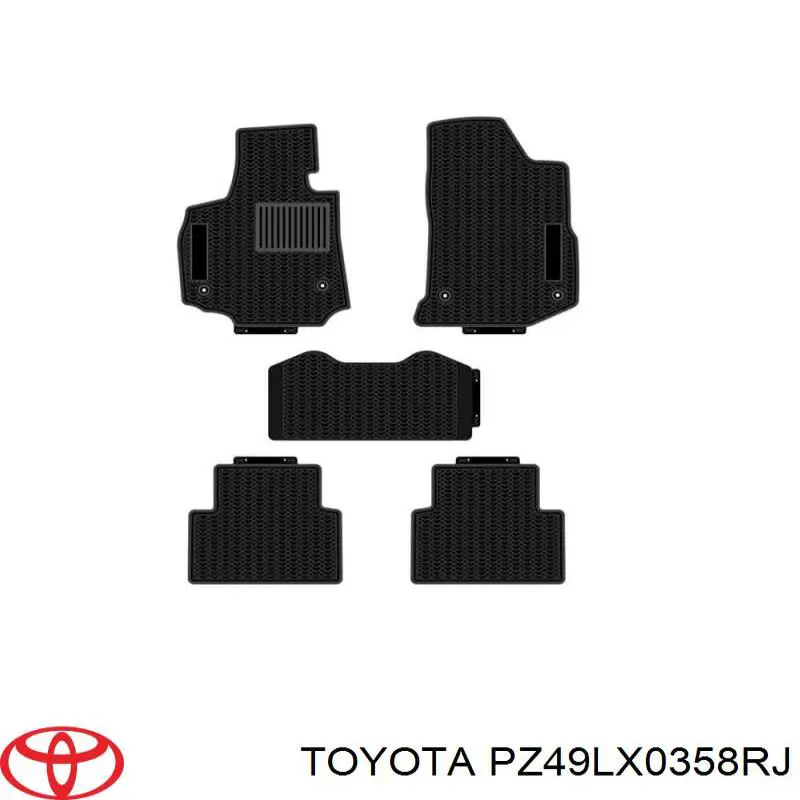 Alfombrillas Toyota RAV4 4 