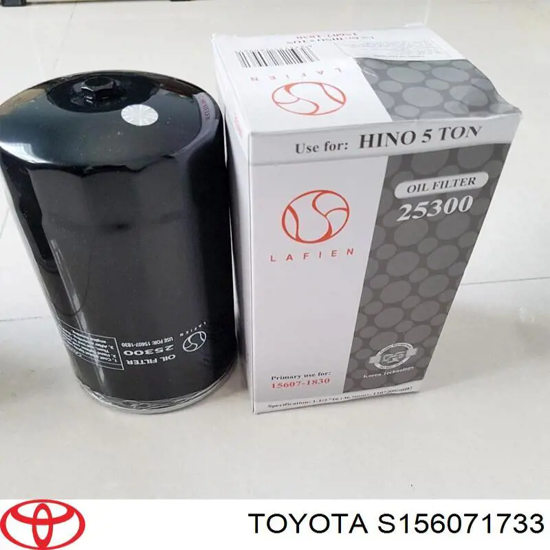 Comprar S156071733 Toyota Filtros de aceite