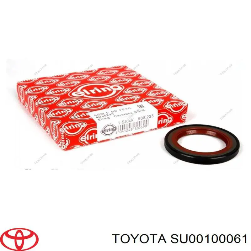 Anillo retén, cigüeñal frontal Suzuki Vitara ETJA