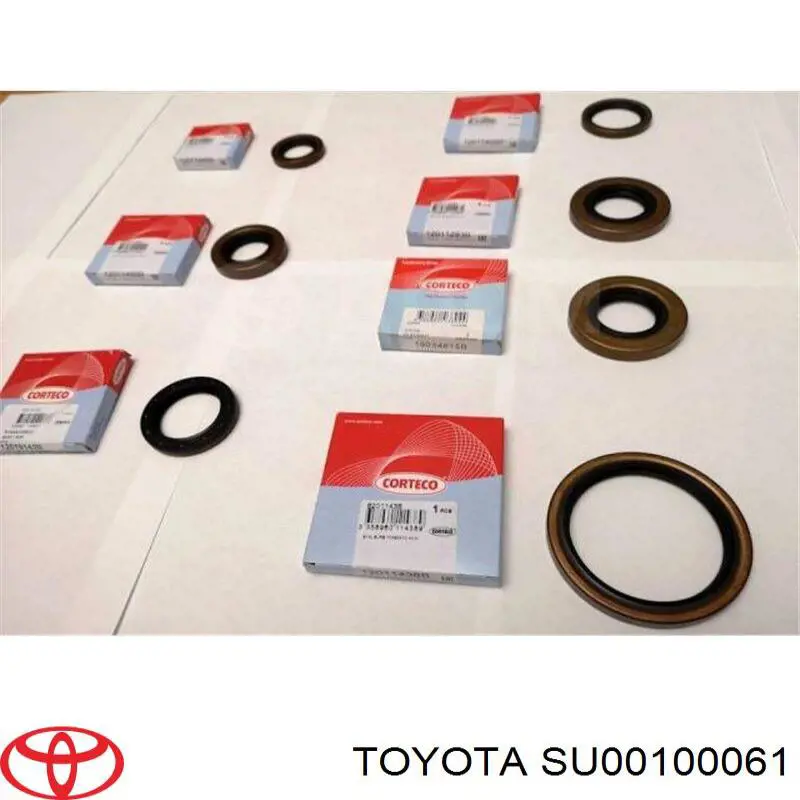 Retén de cigüeñal frontal SU00100061 Toyota