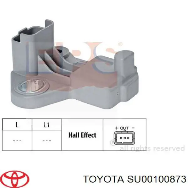 Sensor de posición del cigüeñal Ford Fiesta JH, JD