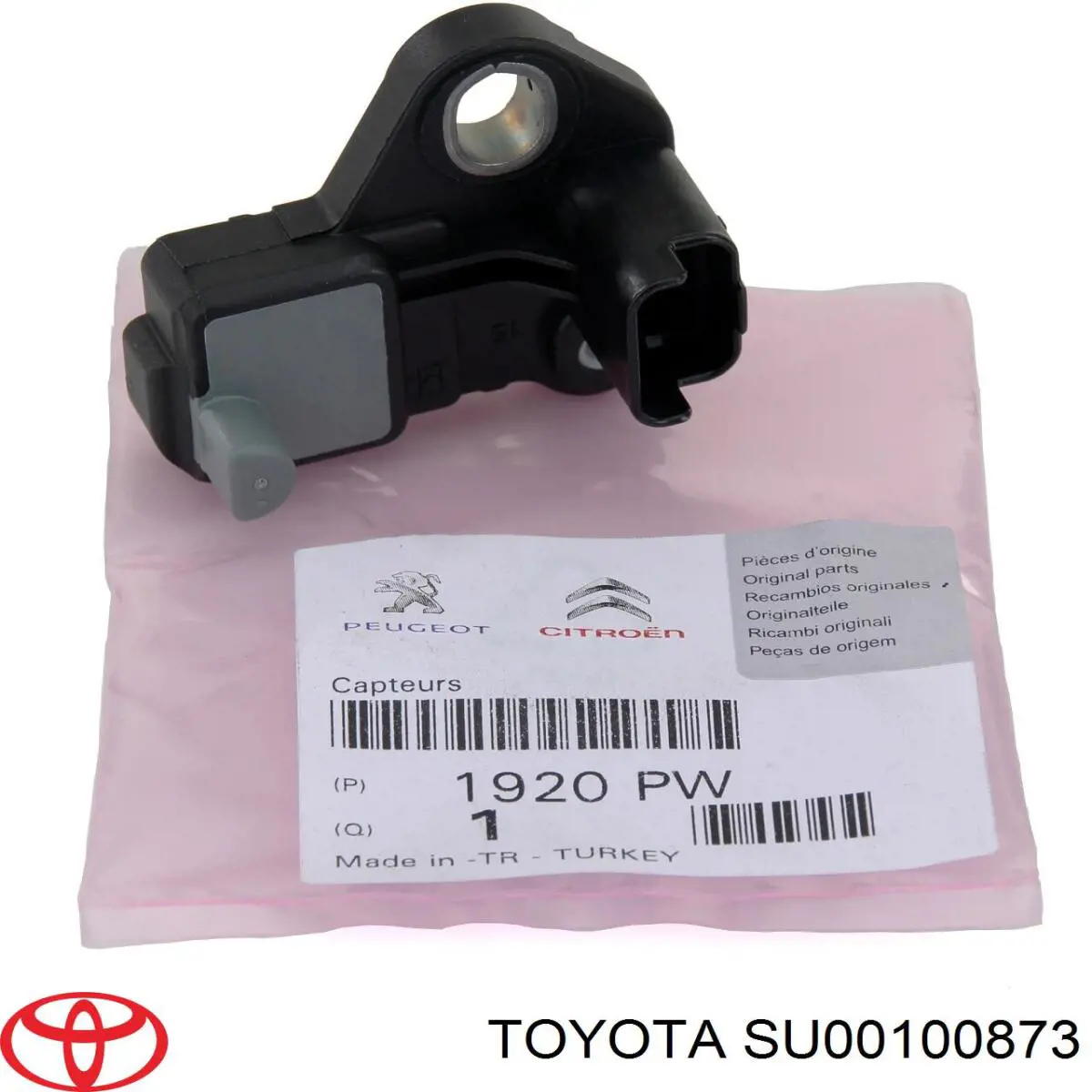 Sensor de posición del cigüeñal Ford Fiesta JH, JD