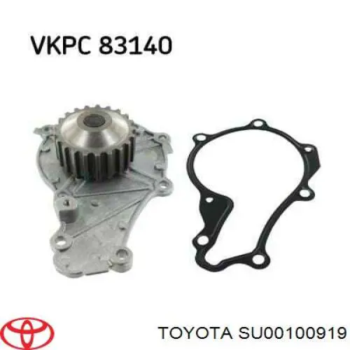 Kit de distribución KBU10013B Bugatti