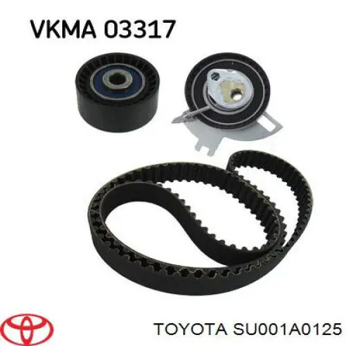Kit de distribución SU001A0125 Toyota