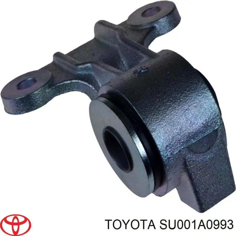 SU001A0993 Toyota barra oscilante, suspensión de ruedas delantera, inferior derecha