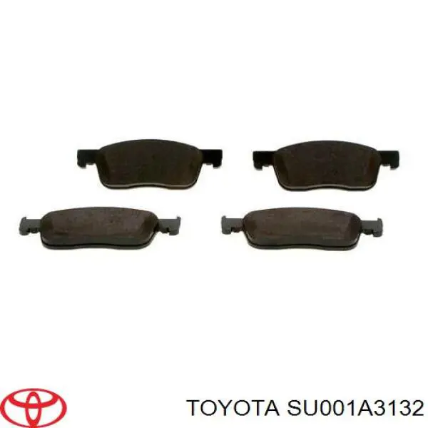 SU001A3132 Toyota pastillas de freno delanteras