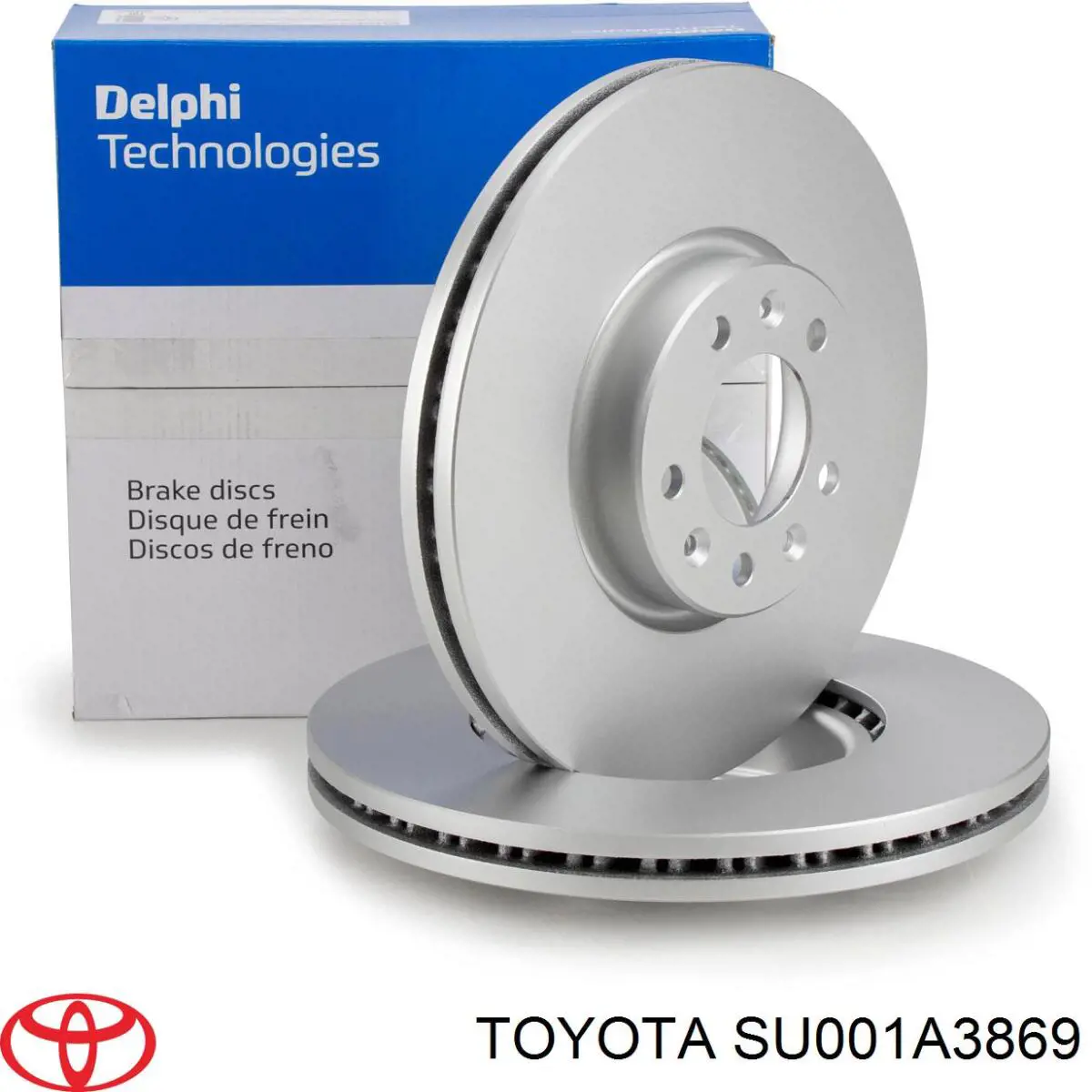 Comprar CD7324V Bremsi Freno de disco delantero