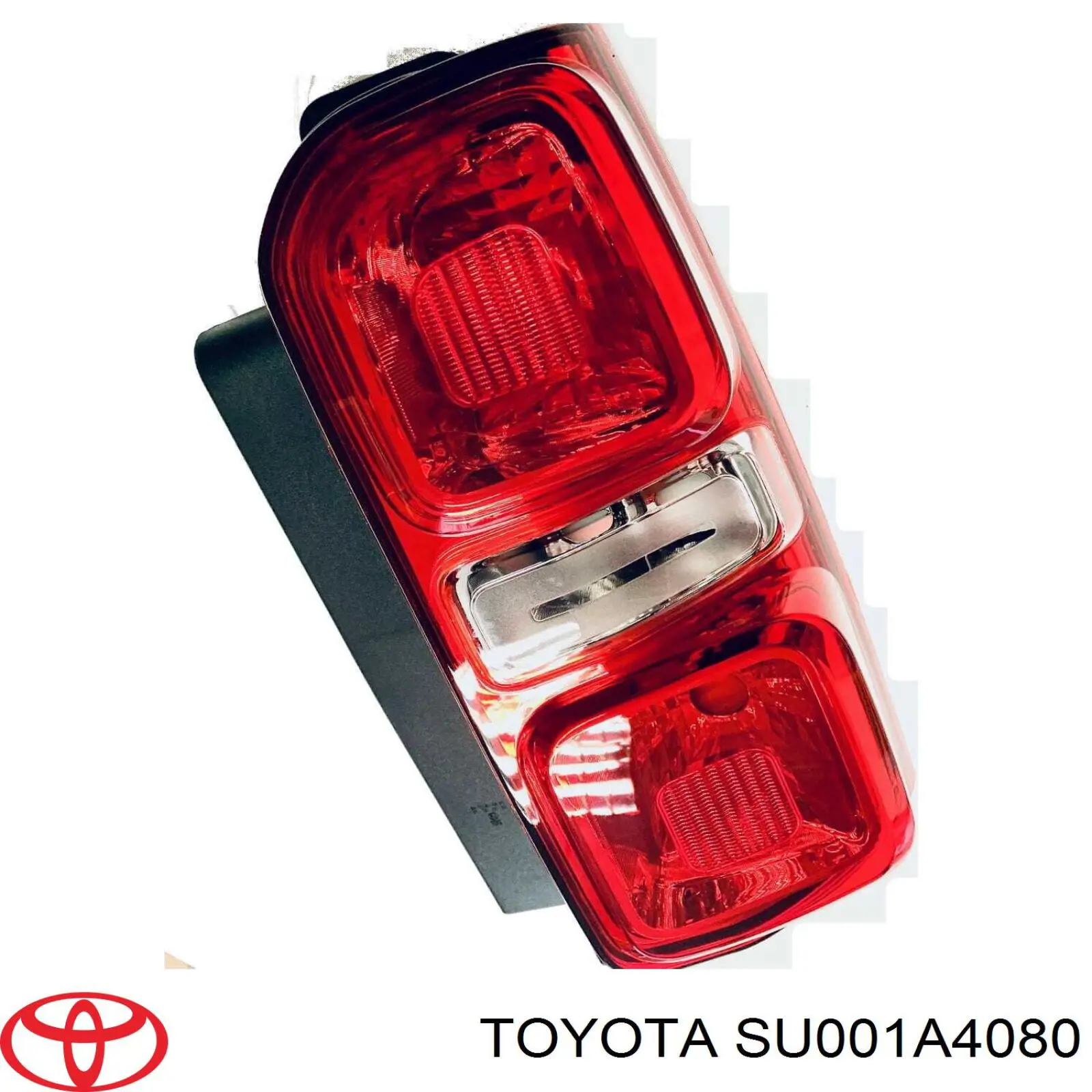 SU001A4080 Toyota Piloto trasero derecho