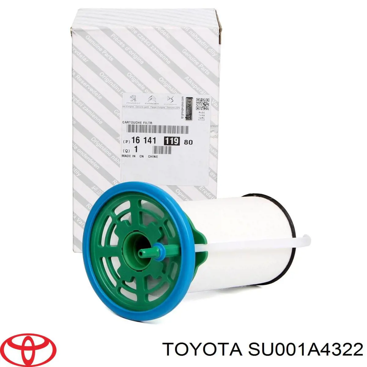 SU001A4322 Toyota Filtro aceite