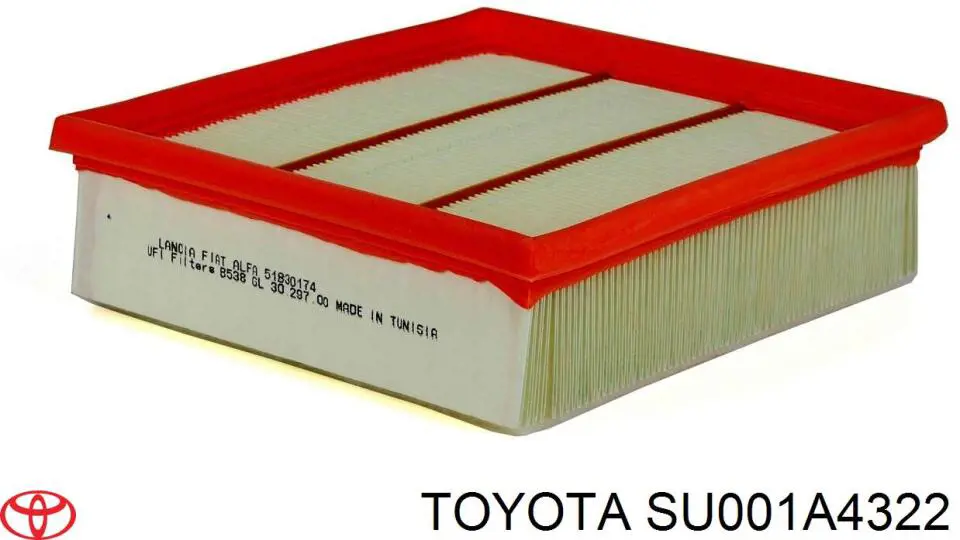 Comprar SU001A4322 Toyota Filtros de aceite