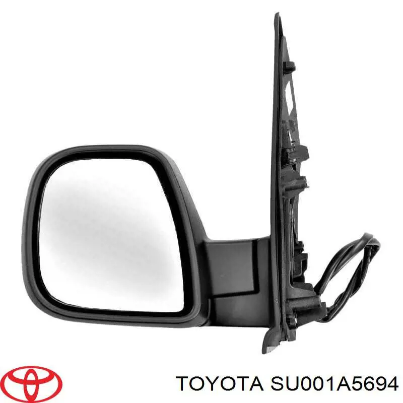 Espejo de retrovisor izquierdo 98087010XT Peugeot/Citroen