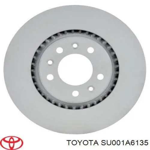SU001A6135 Toyota disco de freno trasero