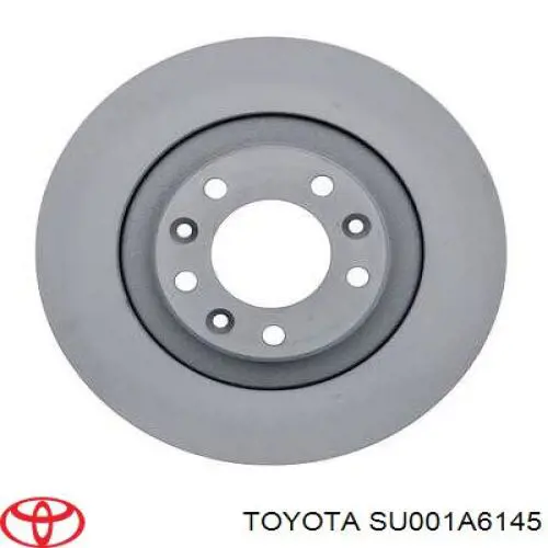 SU001A6145 Toyota disco de freno trasero