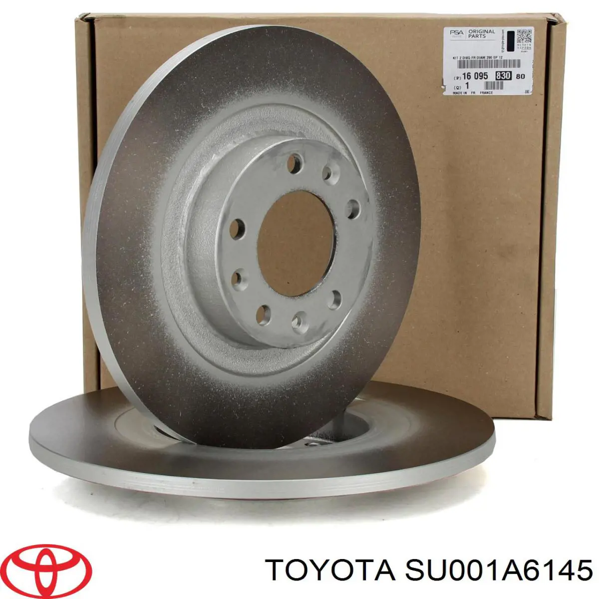 SU001A6145 Toyota Freno de disco trasero