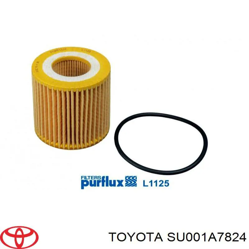 Comprar SU001A7824 Toyota Filtros de aceite