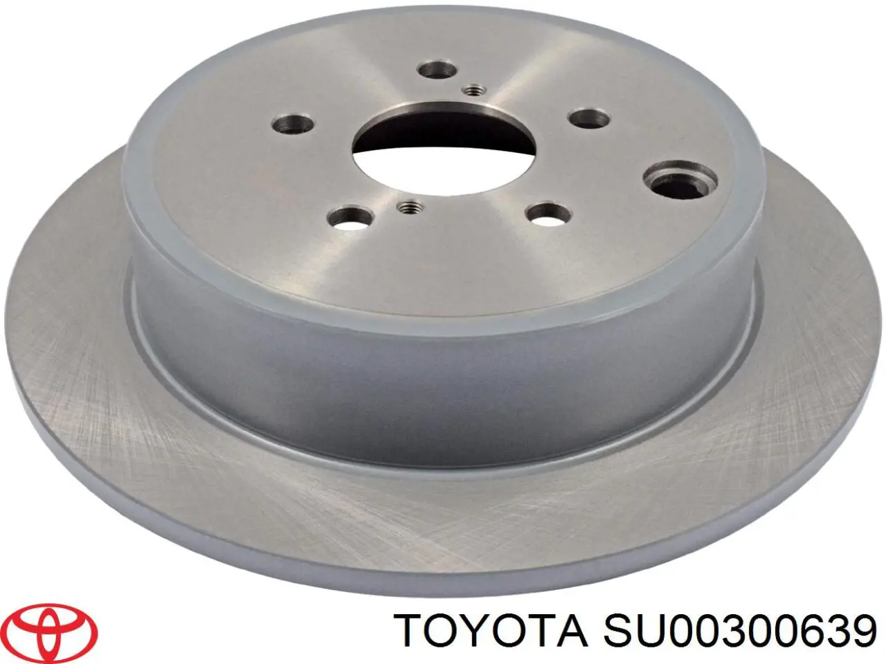 SU00300639 Toyota disco de freno trasero