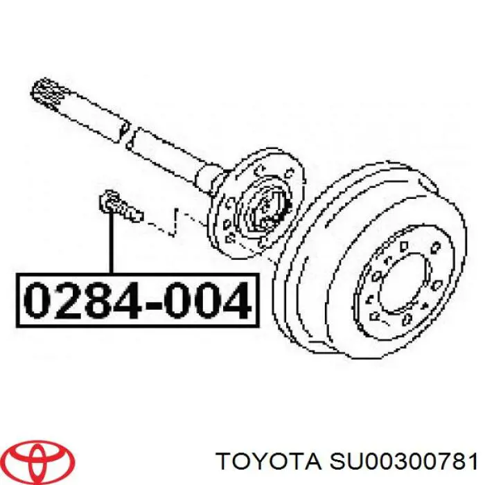 SU00300781 Toyota