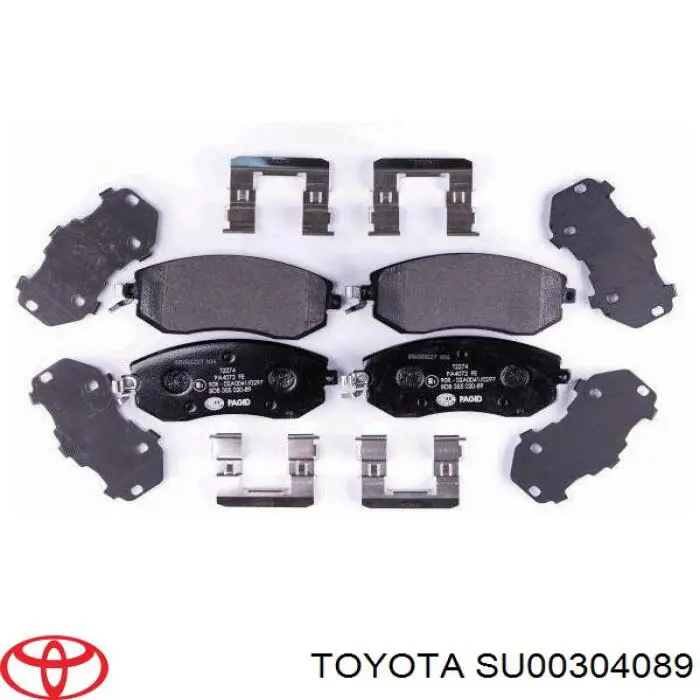 Pastillas de freno delanteras Subaru Impreza 3 GH