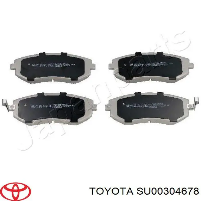 Comprar SU00304678 Toyota Pastillas delanteras de freno