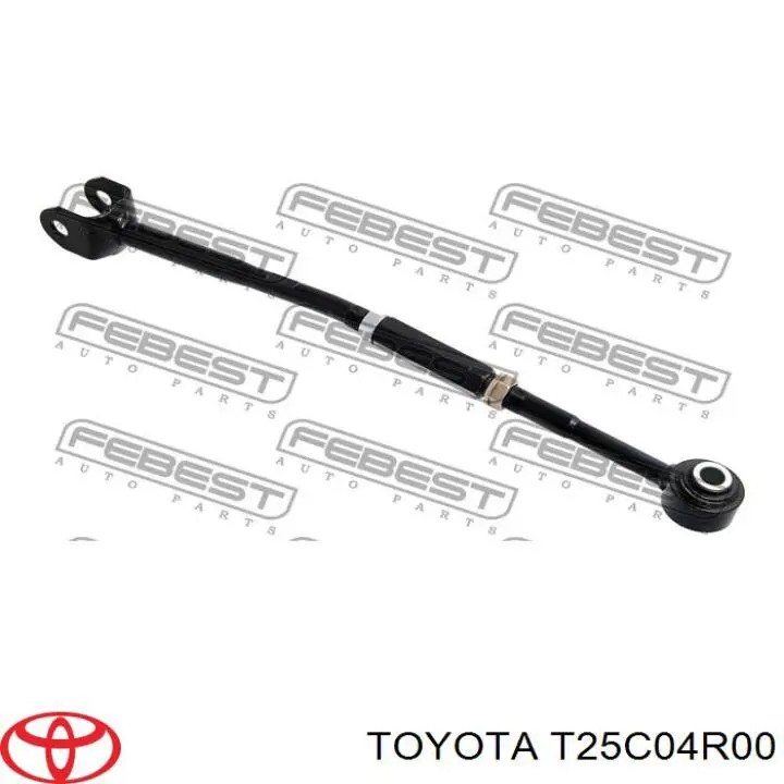 T25C04R00 Toyota barra transversal de suspensión trasera