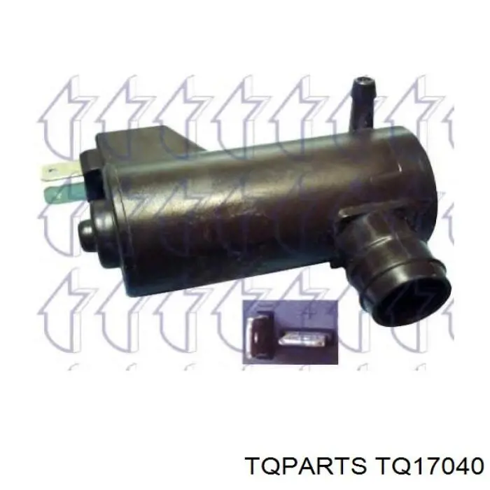 Bomba de agua limpiaparabrisas, delantera Toyota Land Cruiser 100 (J10)