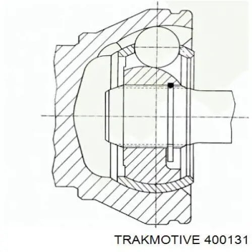 40-0131 Trakmotive/Surtrack junta homocinética exterior delantera