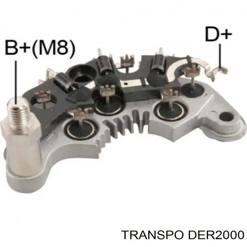 DER2000 Transpo puente de diodos, alternador