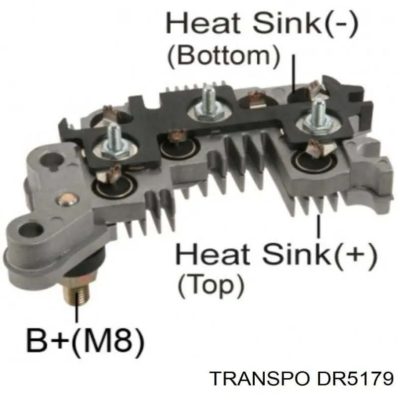 DR5179 Transpo alternador diodo puente rectificador