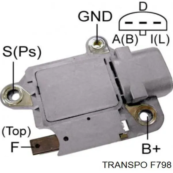 F798 Transpo regulador del alternador
