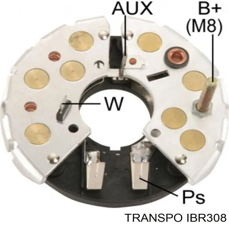 IBR308 Transpo alternador diodo puente rectificador