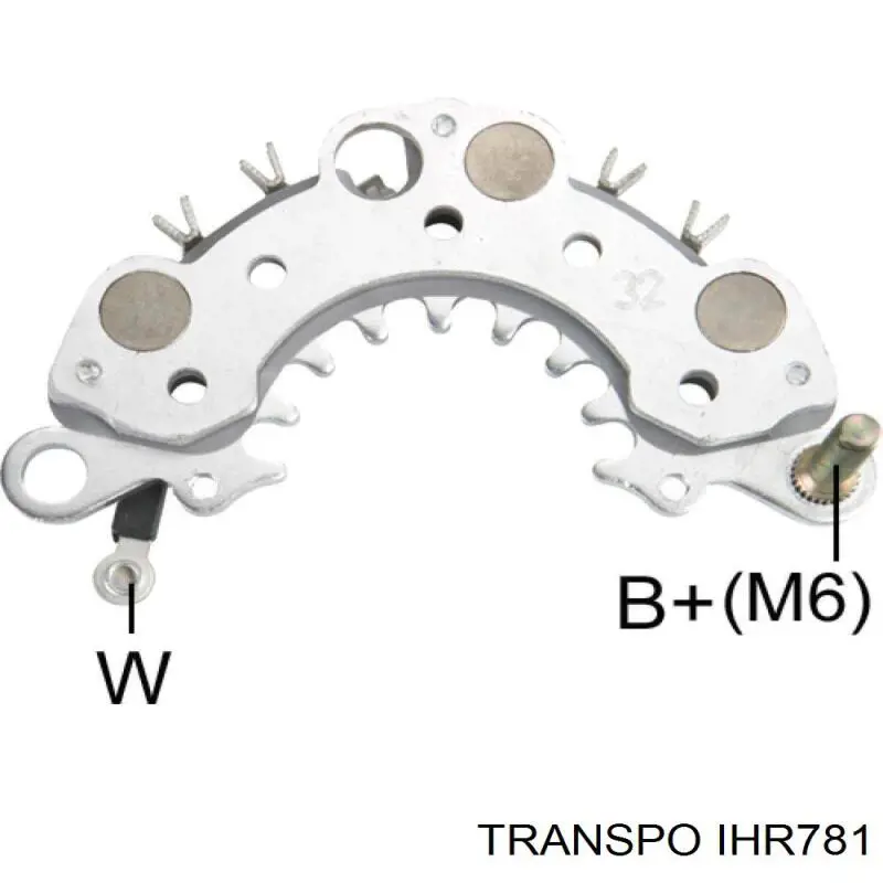 IHR781 Transpo alternador diodo puente rectificador