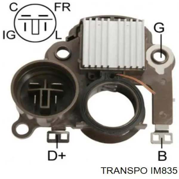 IM835 Transpo regulador de rele del generador (rele de carga)