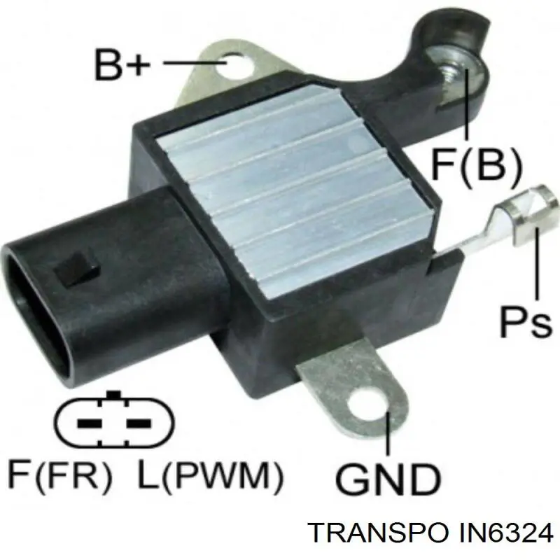 IN6324 Transpo regulador de rele del generador (rele de carga)