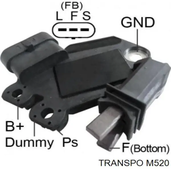 M520 Transpo regulador de rele del generador (rele de carga)