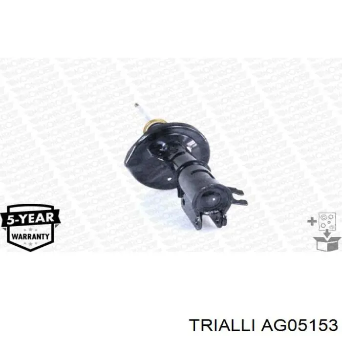 AG05153 Trialli amortiguador delantero izquierdo