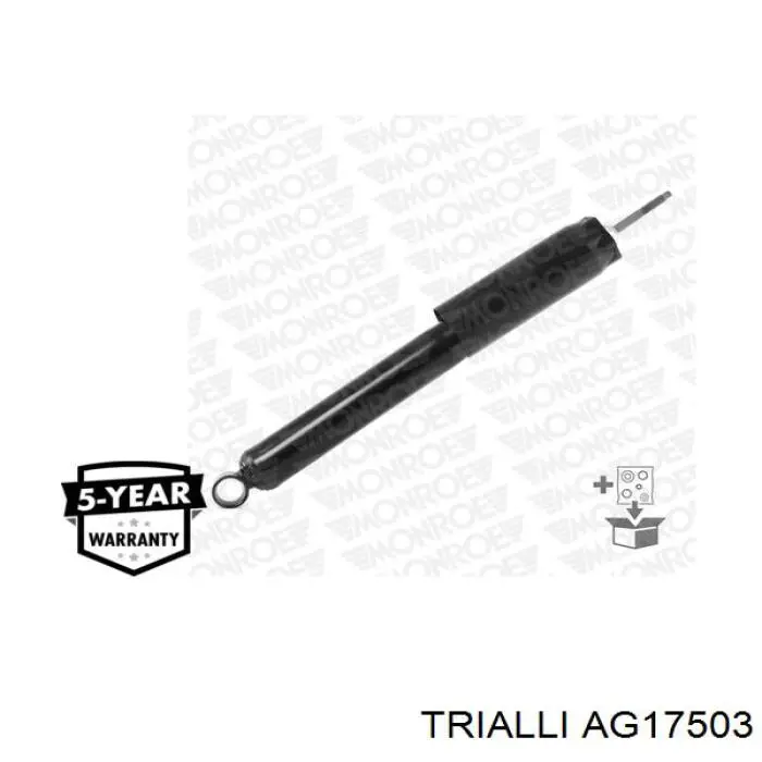 Amortiguador trasero Trialli AG17503 precio, desde 51,62 EUR