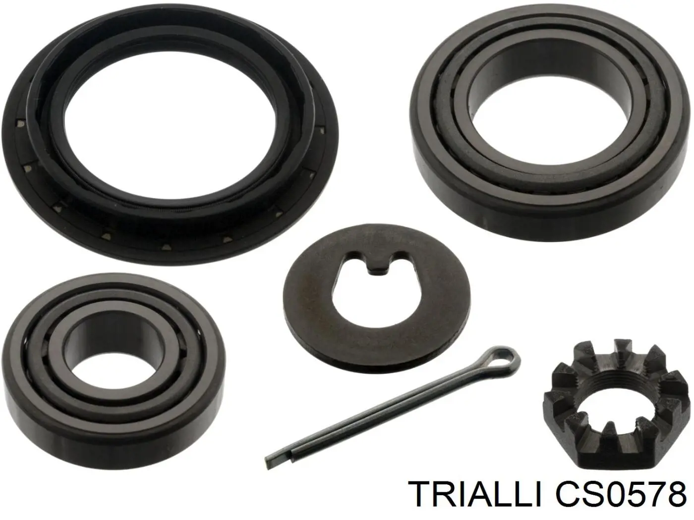 CS 0578 Trialli cojinete de rueda trasero interior