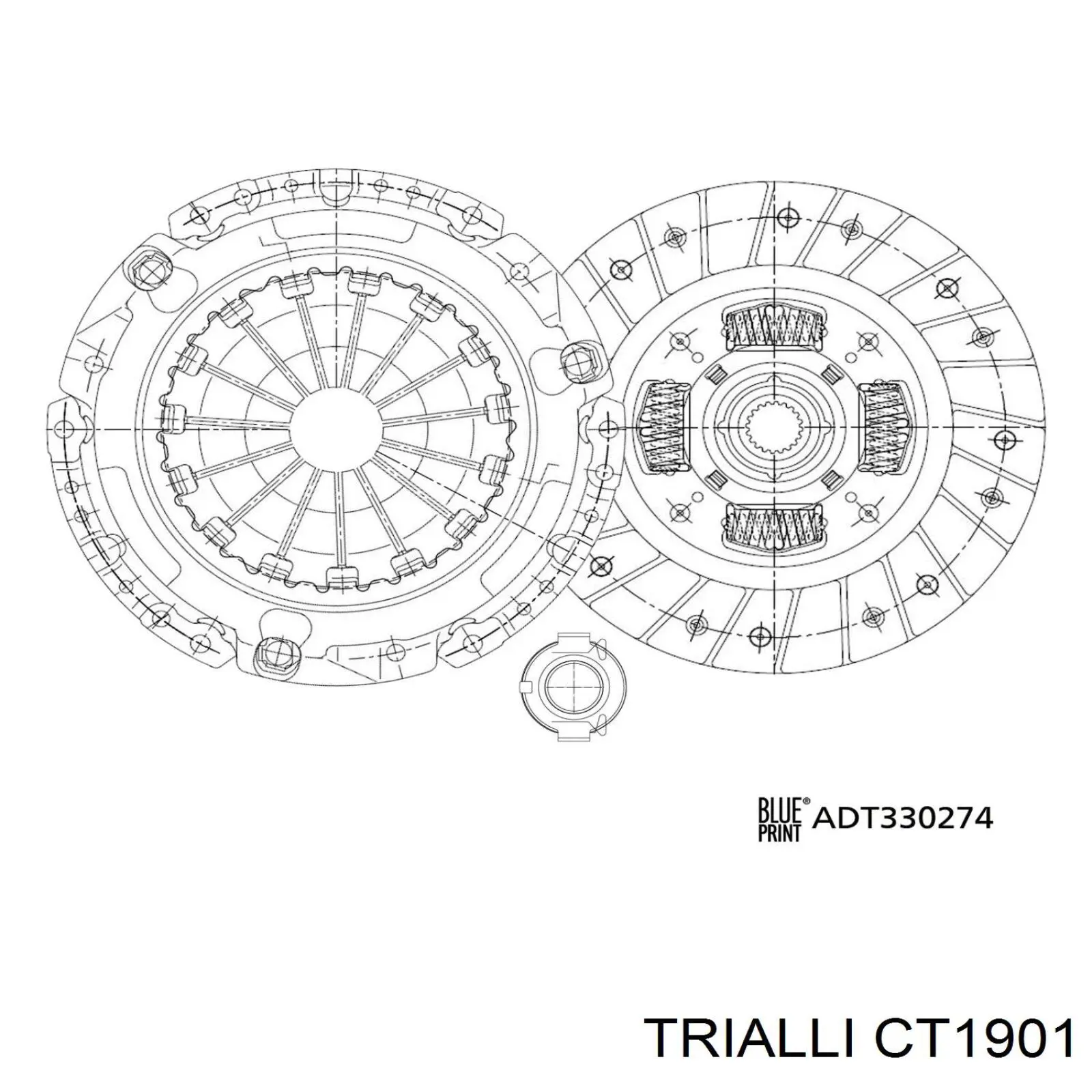 Cojinete de desembrague Toyota Auris E15