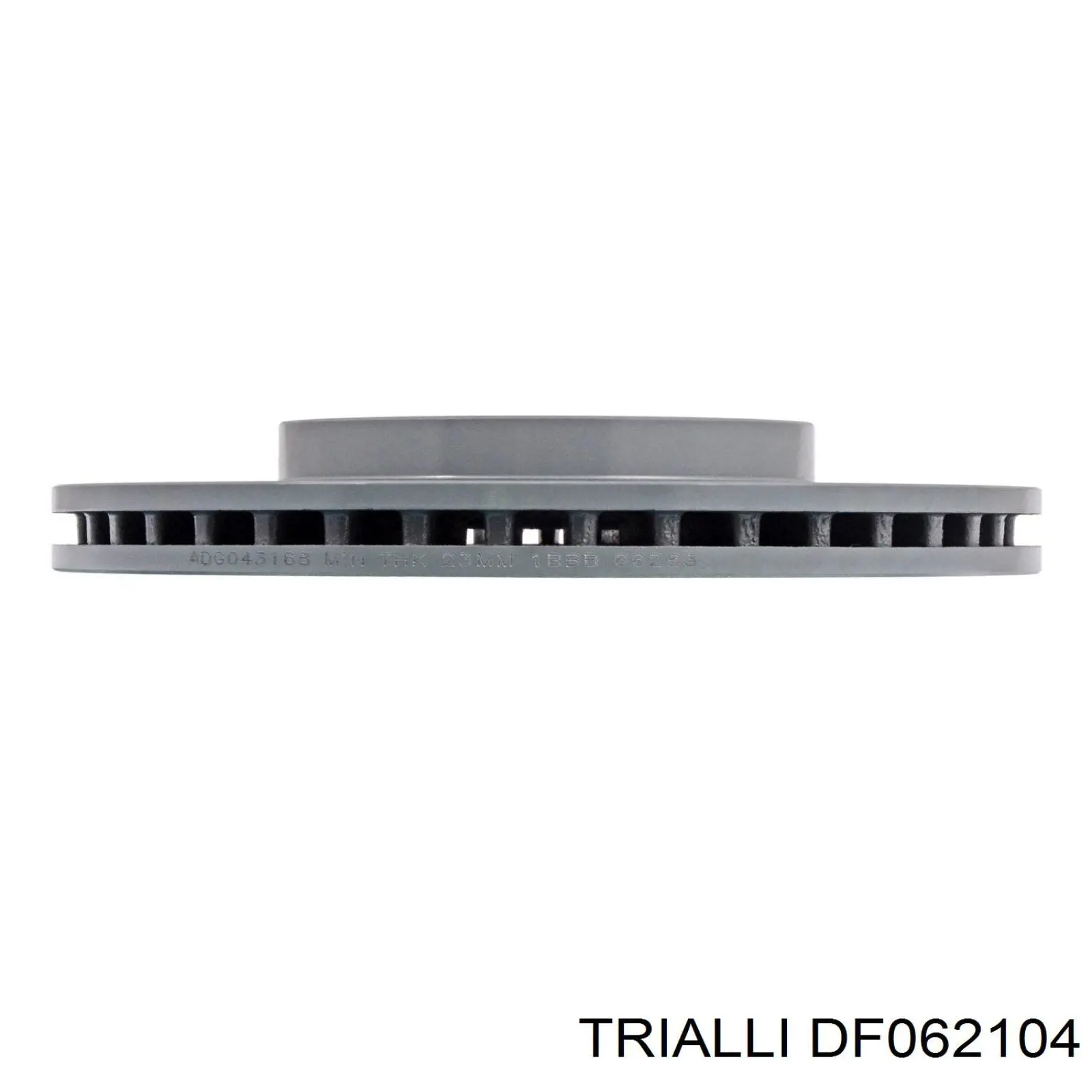 DF062104 Trialli disco de freno delantero