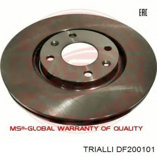 Freno de disco delantero Citroen C4 UD