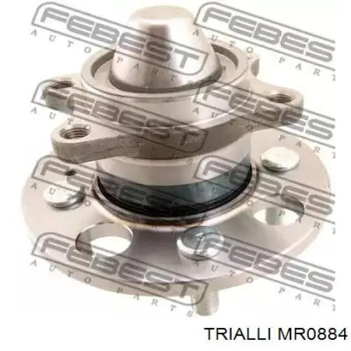 MR0884 Trialli cubo de rueda trasero