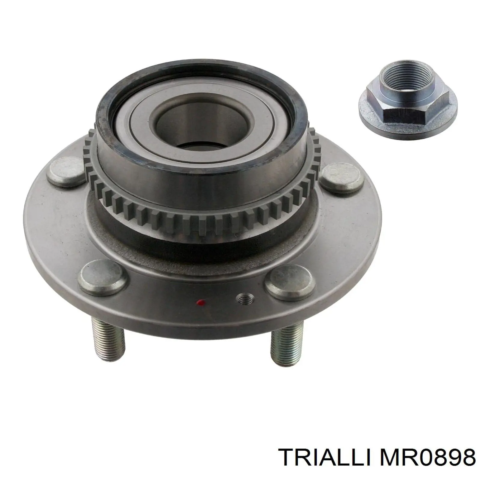 MR0898 Trialli cubo de rueda trasero