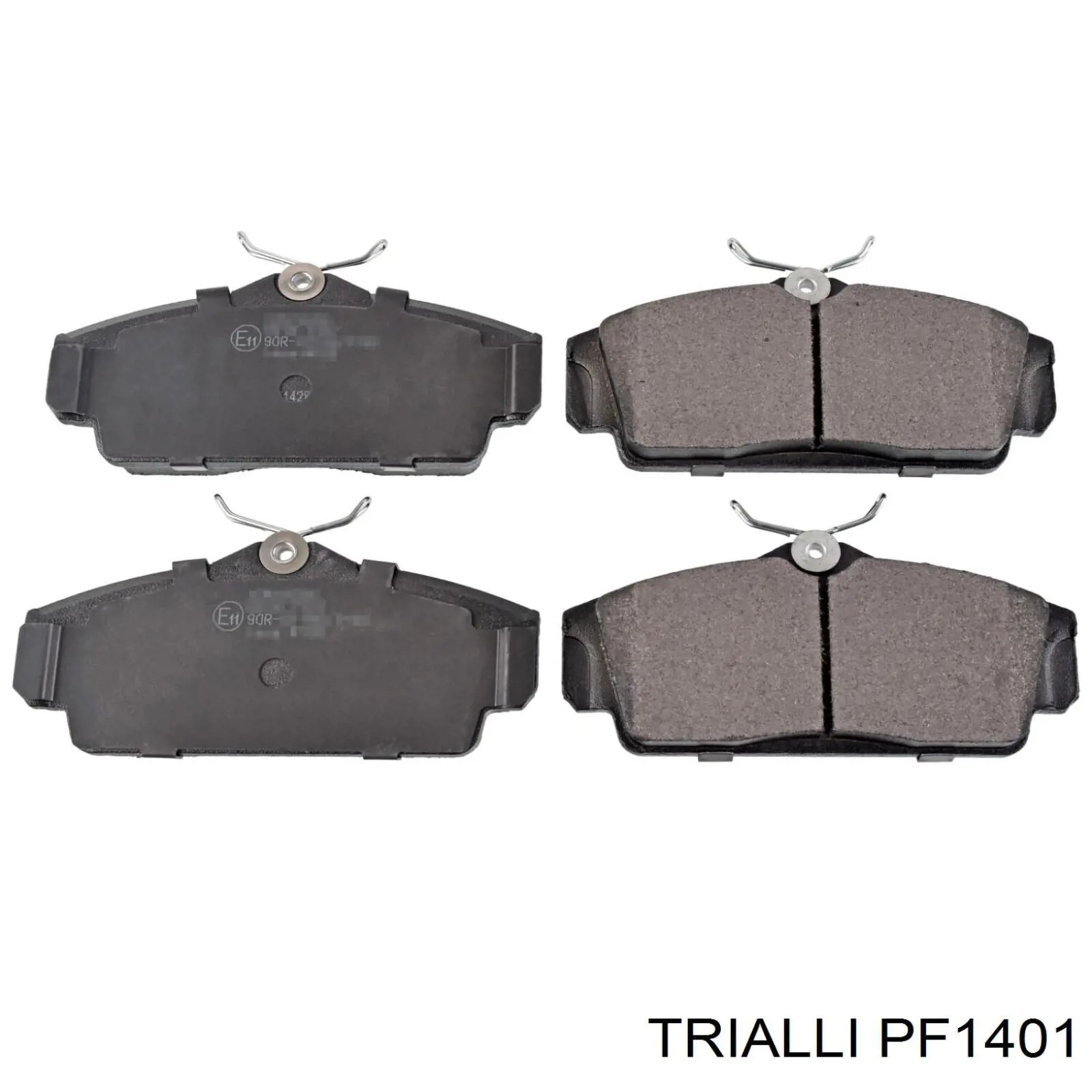 Comprar PF1401 Trialli Pastillas delanteras de freno