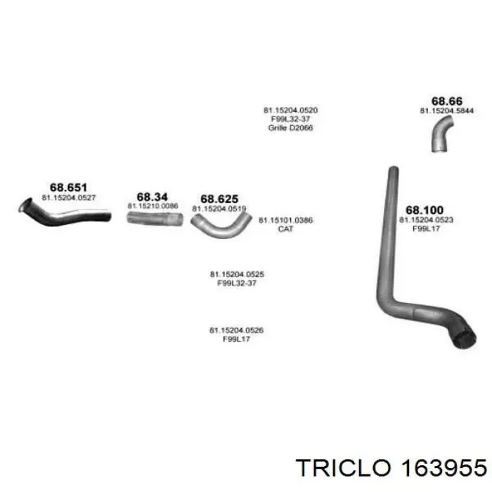 14867005 AND clips fijación, revestimiento puerta