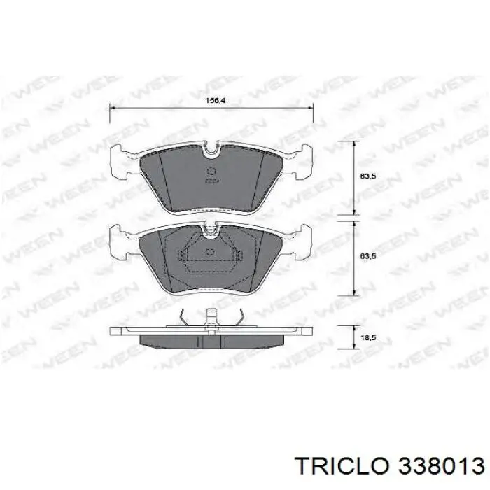 Comprar 338013 Triclo Tornillos de rueda