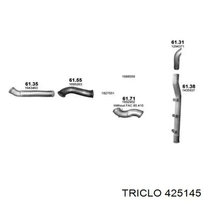 Comprar 425145 Triclo La polea del cigüeñal